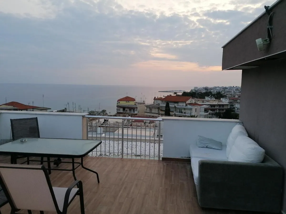 Crystal Blue Apartments Nea Kallikrateia Görögország
